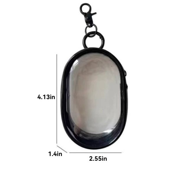 Mini Portable PVC Crystal-Clear Cable Organizer Pouch