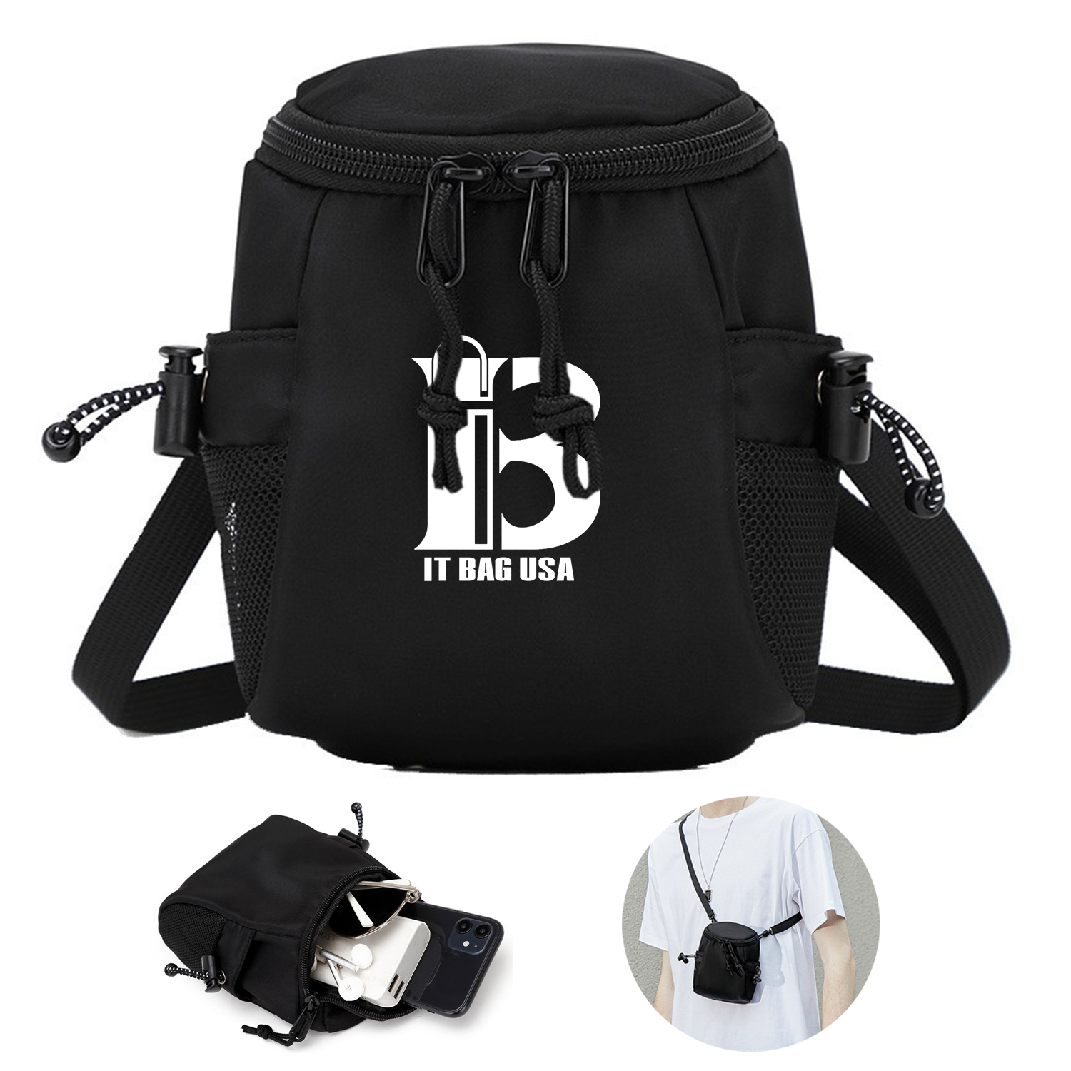 Mini Messenger Satchel Crossbody Bag