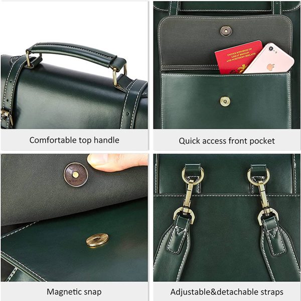 PU Backpack Tote Bag for Women
