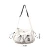 Nylon Large capacity Crossbody bag With Astronaut Pendant