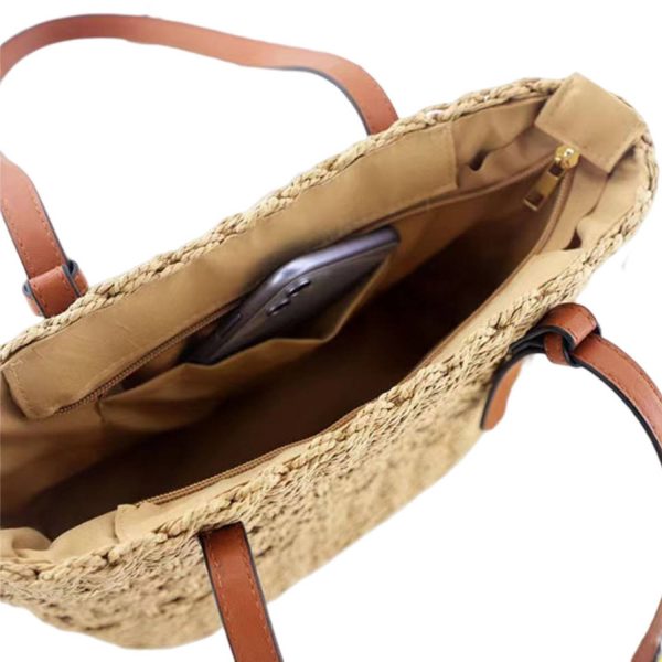 Fashion weaving tote bag