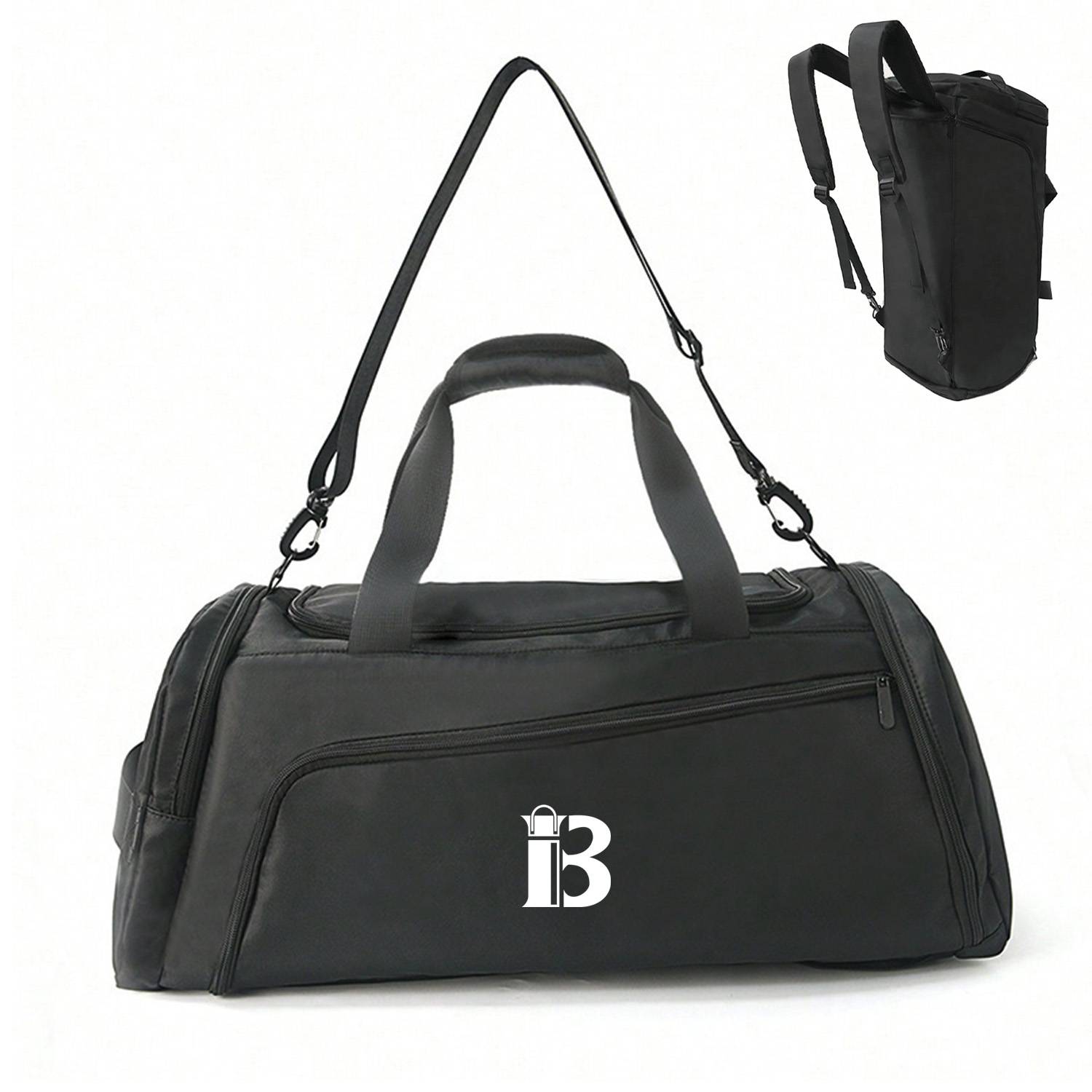 Polyester Portable Sports Travel Duffel Bag