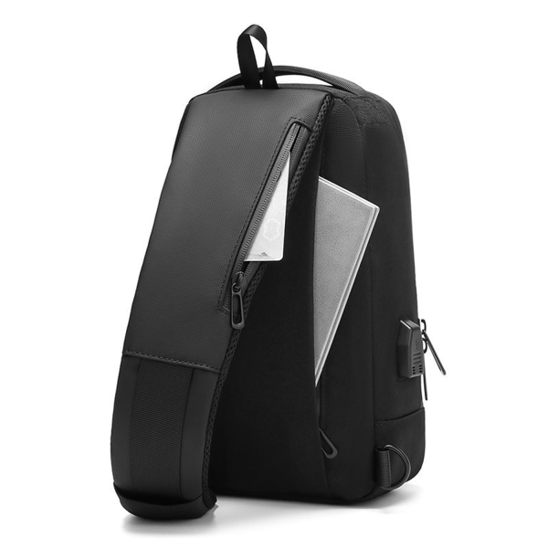 Large Capacity Oxford Spun Waterproof Crossbody Bag
