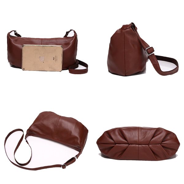 Soft Genuine Leather Cross Body Bags for Women