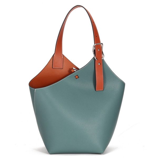 Genuine Leather Large-capacity commuter tote bag
