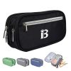Students School Oxford Pencil Case Bag