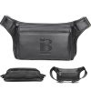 Leather Wearable Chest bag for man