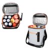 Thermal insulated backpack cooler
