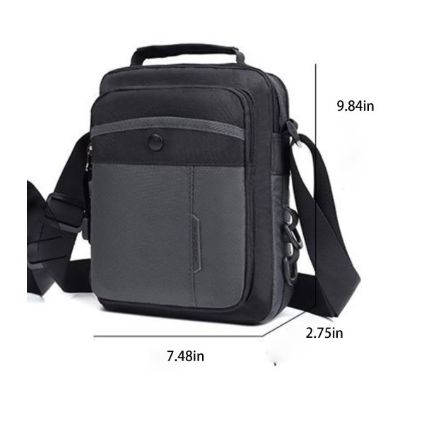 One Shoulder Casual Oxford Cloth Crossbody Bag