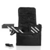 Black Travel Makeup Bag Storage Box For Women