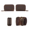 Premium Leather Keychain Case Wallet