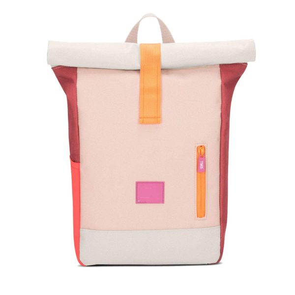 Color Combination Multi-functional Student Backpack