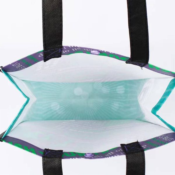 CUSTOM FULL COLOR LAMINATED SHOPPER TOTE BAG
