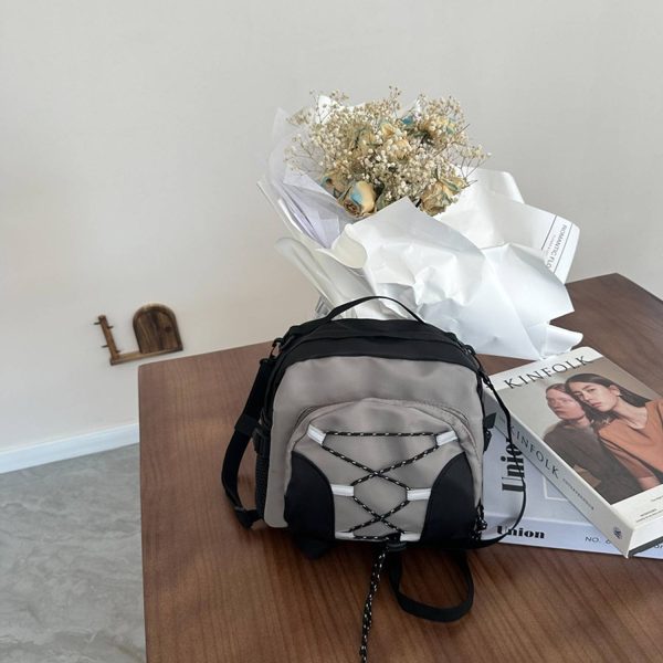 Polyester City Light Outdoor Hiking Crossbody Bag Backpack