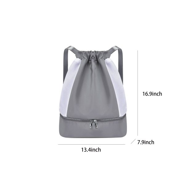 Nylon Waterproof Drawstring Backpack