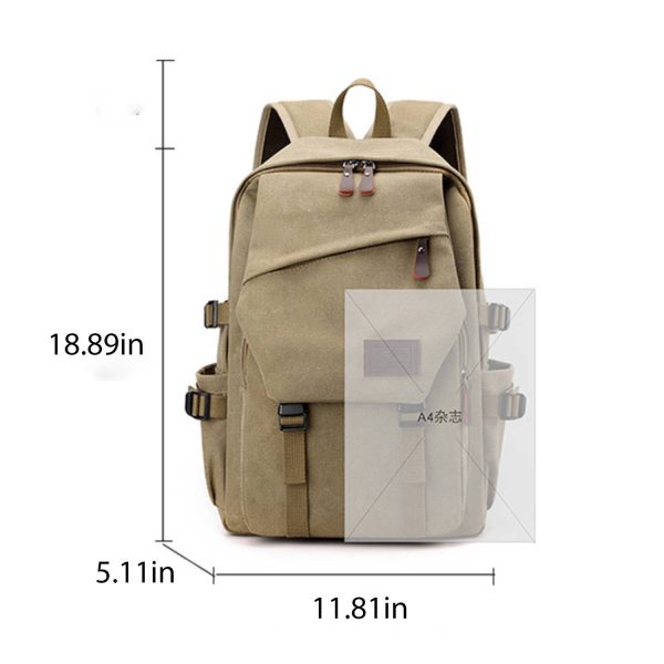 Canvas Leisure Outdoor Men's Travel Backpack