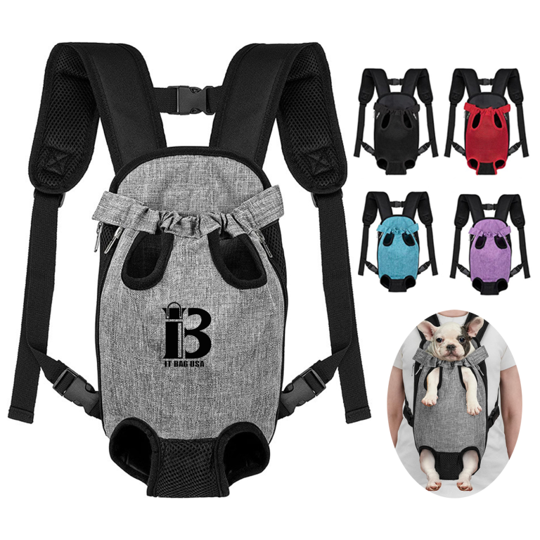 Adjustable Dog Pet Cat Front Carrier Backpack