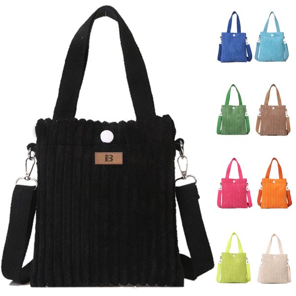 2f7762b4-54d5-405e-b7aa-0e8fe884135e_1.jpg Corduroy Crossbody Mini Tote Bag