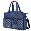 Polyester Large Capacity Diaper Tote Mommy Cross-body Bag