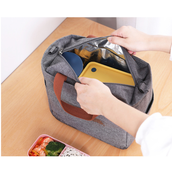 Reusable Insulated Cooler Lunch Bag Container