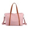 Leather Nylon Shoulder Crossbody Bag