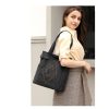 Large Capacity Canvas Shoulder Tote Bag for women