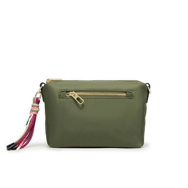 Terylene Nylon shoulder lady simple crossbody bag