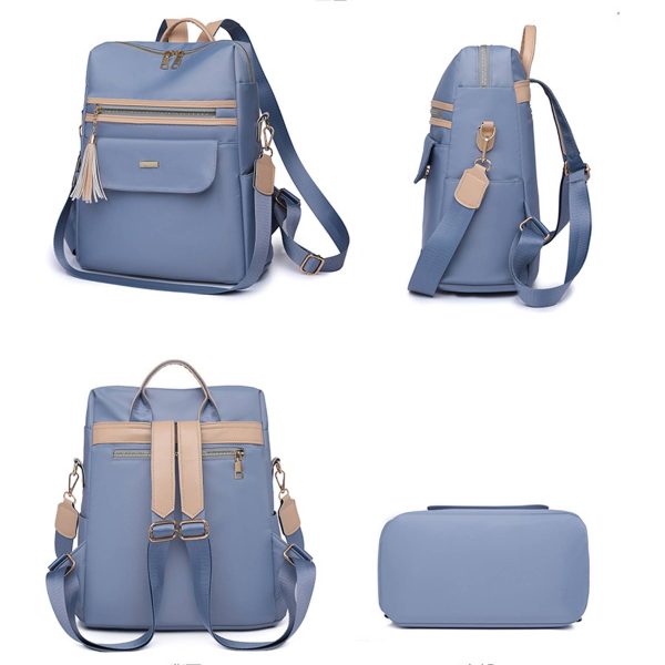 Women's Oxford Cloth Dual-use Casual Backpack