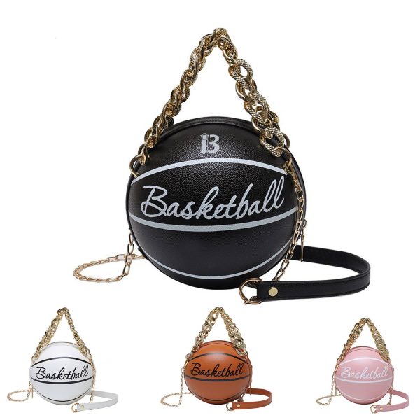 PU Portable Basketball Chain Bag