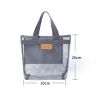 Mesh Beach Tote Bag Cosmetic Shoulder Handbag