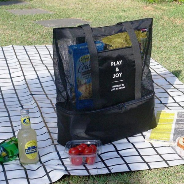 2 In 1 Mesh Tote Bag