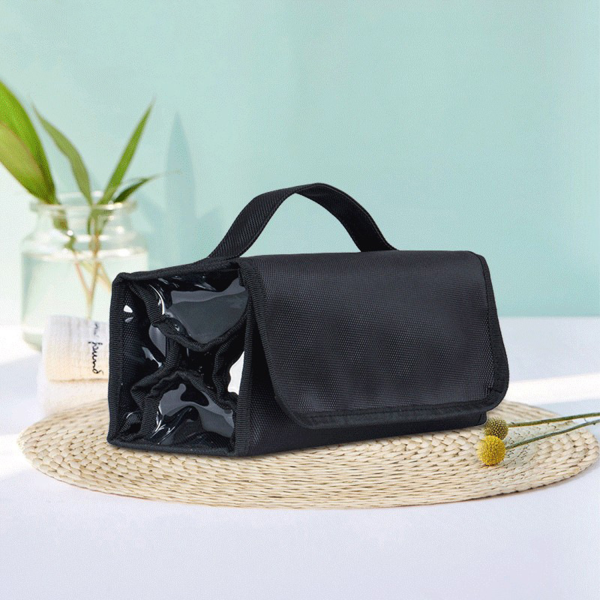 Foldable Makeup Brush Bag