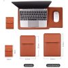 Multifunction Stand Leather Laptop Sleeve