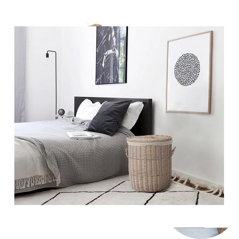 Storage Works Hand-Woven Small Wicker Baskets
