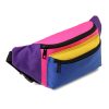 Neon Waist Fanny Pack For 80S Costumes
