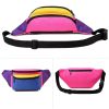 Neon Waist Fanny Pack For 80S Costumes