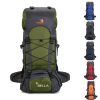 60L Waterproof Hiking Backpack - Daypack With Rain Cover