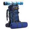 60L Waterproof Hiking Backpack - Daypack With Rain Cover