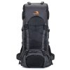 60L Waterproof Hiking Backpack - Daypack With Rain Cover
