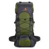 60L Waterproof Hiking Backpack - Daypack With Rain Cover
