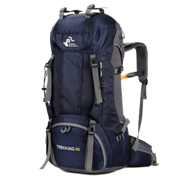 60L Waterproof Hiking Backpack - Daypack With Rain Cover