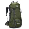 60L Waterproof Hiking Backpack - Daypack With Rain Cover