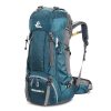 60L Waterproof Hiking Backpack - Daypack With Rain Cover