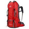 60L Waterproof Hiking Backpack - Daypack With Rain Cover