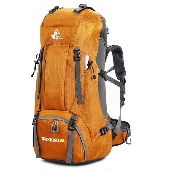 60L Waterproof Hiking Backpack - Daypack With Rain Cover