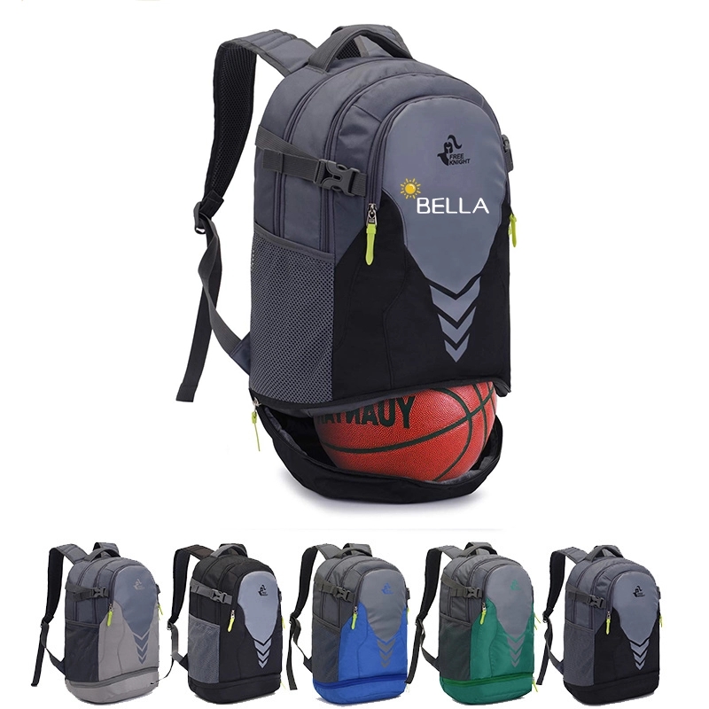 Basketball Backpack With Bottom Ball Compartment