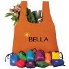 Original Reusable Tote Bag With Carabiner Clip