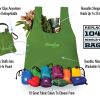 Original Reusable Tote Bag With Carabiner Clip