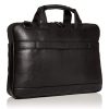 Faux Pebbled Leather Slim 16" Laptop Business Briefcase