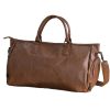 PU Leather Travel Duffle Weekender Bag